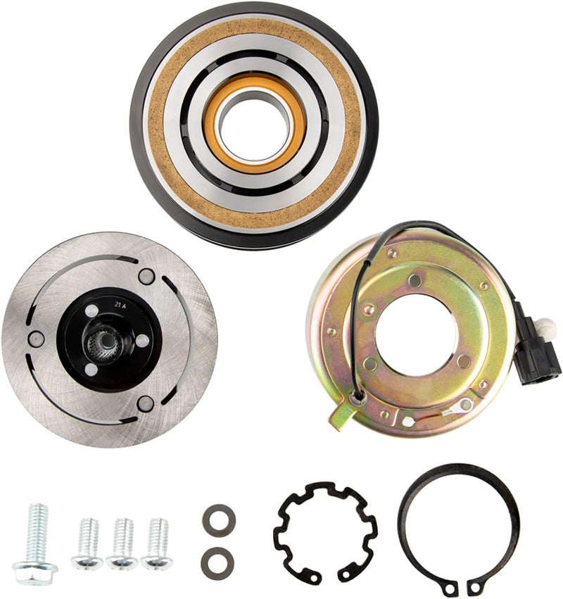 Torchbeam 68465 AC Compressor Clutch Kit Fit for Murano 2003-2007, Quest 2004-2009, Replace 140214NEW, 140682NEW, 140683NEW, 0610154, 10000649, 813111, 638779, 6512329, 4715011, 92000CA010, 92000CA01C - Image 1